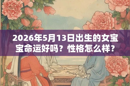 2026年5月13日出生的女宝宝命运好吗？性格怎么样？