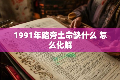 1991年路旁土命缺什么 怎么化解
