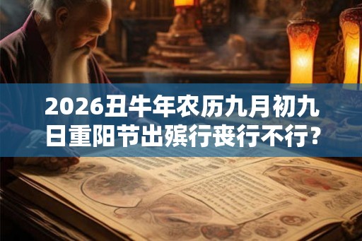 2026丑牛年农历九月初九日重阳节出殡行丧行不行？