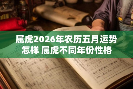 属虎2026年农历五月运势怎样 属虎不同年份性格 属虎2026年农历五月运势怎样 属虎不同年份性格