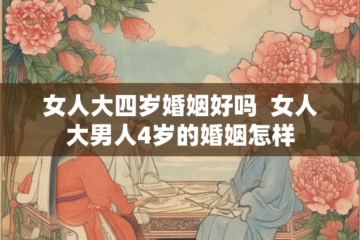 女人大四岁婚姻好吗 女人大男人4岁的婚姻怎样 女人大四岁婚姻好吗 女人大男人4岁的婚姻怎样