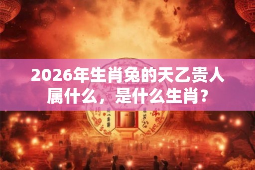 2026年生肖兔的天乙贵人属什么,是什么生肖? 2026年生肖兔的天乙贵人属什么,是什么生肖?