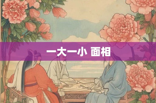 一大一小 面相