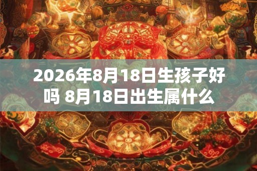 2026年8月18日生孩子好吗 8月18日出生属什么 2026年8月18日生孩子好吗 8月18日出生属什么