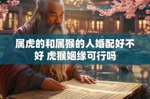 属虎的和属猴的人婚配好不好 虎猴姻缘可行吗