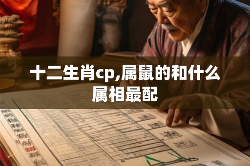 十二生肖cp,属鼠的和什么属相最配 十二生肖cp,属鼠的和什么属相最配