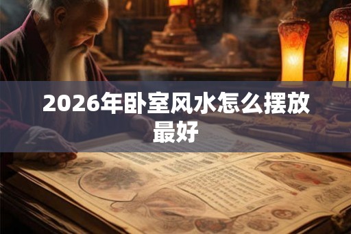 2026年卧室风水怎么摆放最好