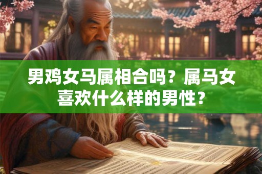 男鸡女马属相合吗？属马女喜欢什么样的男性？