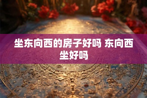 坐东向西的房子好吗 东向西坐好吗