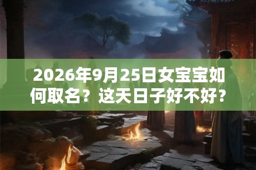 2026年9月25日女宝宝如何取名？这天日子好不好？