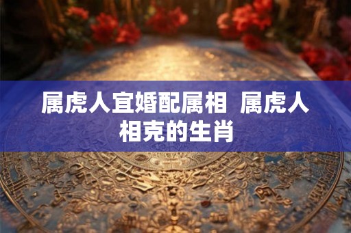 属虎人宜婚配属相  属虎人相克的生肖