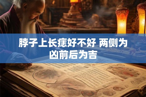 脖子上长痣好不好 两侧为凶前后为吉 脖子上长痣好不好 两侧为凶前后为吉