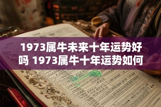 1973属牛未来十年运势好吗 1973属牛十年运势如何