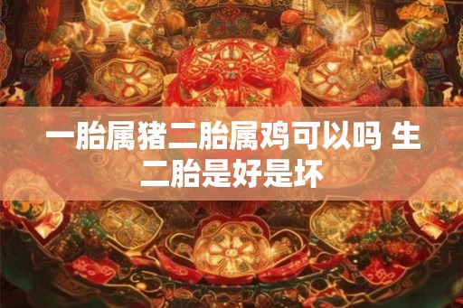 一胎属猪二胎属鸡可以吗 生二胎是好是坏