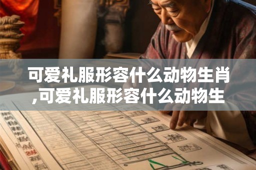 可爱礼服形容什么动物生肖,可爱礼服形容什么动物生肖呢