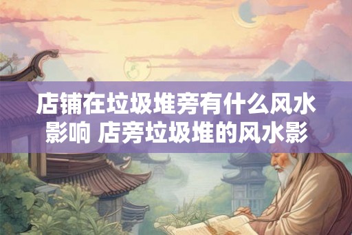 店铺在垃圾堆旁有什么风水影响 店旁垃圾堆的风水影响