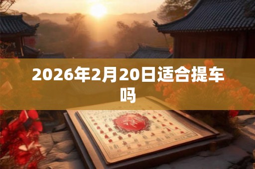 2026年2月20日适合提车吗