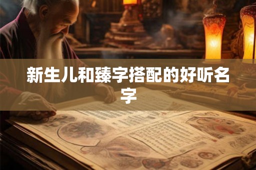 新生儿和臻字搭配的好听名字