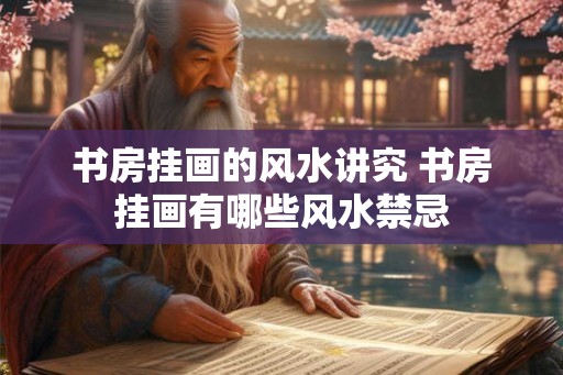 书房挂画的风水讲究 书房挂画有哪些风水禁忌
