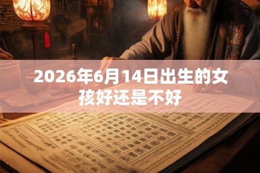 2026年6月14日出生的女孩好还是不好
