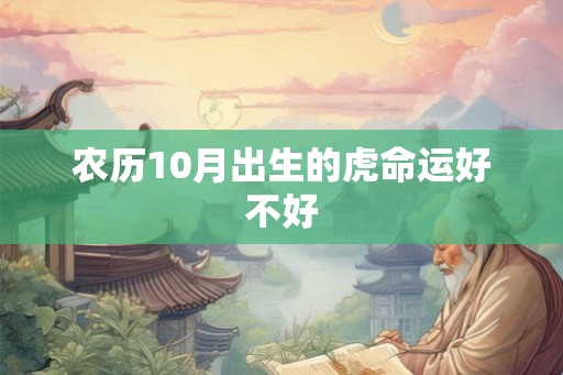 农历10月出生的虎命运好不好