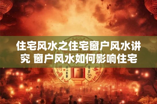 住宅风水之住宅窗户风水讲究 窗户风水如何影响住宅居住 住宅风水之住宅窗户风水讲究 窗户风水如何影响住宅居住
