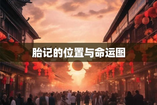 胎记的位置与命运图 胎记的位置与命运图