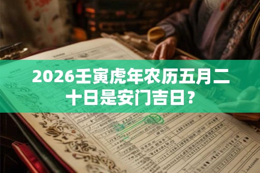 2026壬寅虎年农历五月二十日是安门吉日？