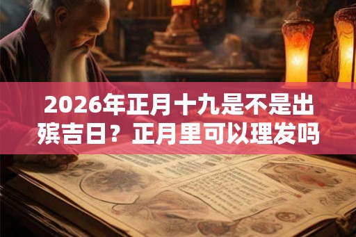 2026年正月十九是不是出殡吉日？正月里可以理发吗？