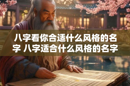 八字看你合适什么风格的名字 八字适合什么风格的名字