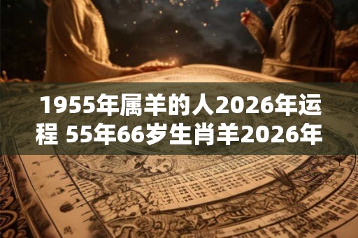 1955年属羊的人2026年运程 55年66岁生肖羊2026年运势