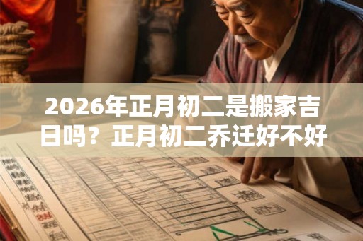 2026年正月初二是搬家吉日吗？正月初二乔迁好不好