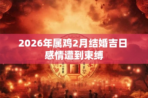 2026年属鸡2月结婚吉日 感情遭到束缚 2026年属鸡2月结婚吉日 感情遭到束缚
