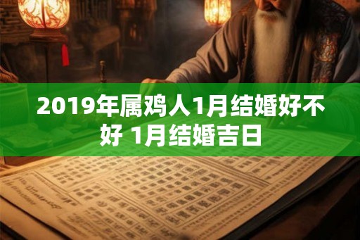 2019年属鸡人1月结婚好不好 1月结婚吉日