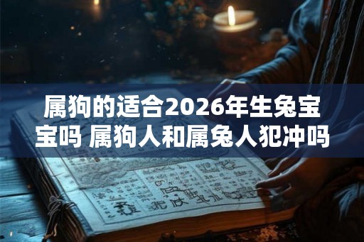 属狗的适合2026年生兔宝宝吗 属狗人和属兔人犯冲吗