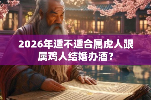 2026年适不适合属虎人跟属鸡人结婚办酒？