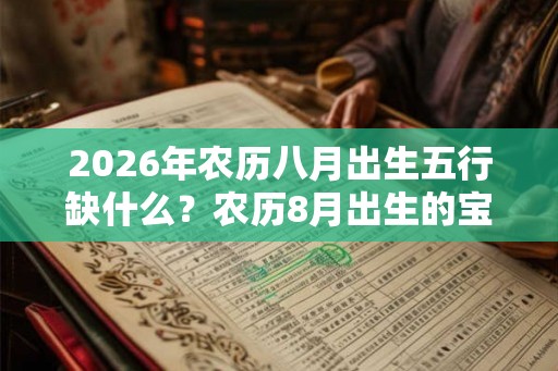 2026年农历八月出生五行缺什么？农历8月出生的宝宝命运好吗？