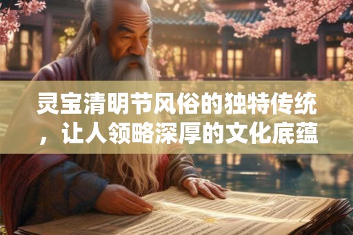 灵宝清明节风俗的独特传统,让人领略深厚的文化底蕴! 灵宝清明节风俗的独特传统,让人领略深厚的文化底蕴!