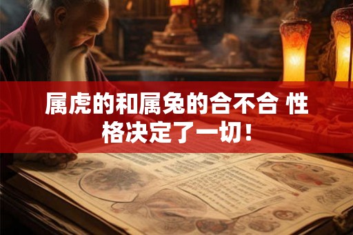 属虎的和属兔的合不合 性格决定了一切！