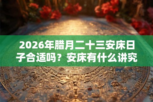 2026年腊月二十三安床日子合适吗?安床有什么讲究? 2026年腊月二十三安床日子合适吗?安床有什么讲究?