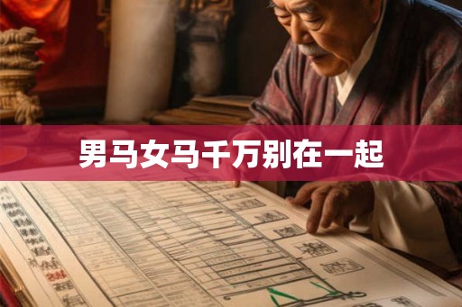 男马女马千万别在一起 男马女马千万别在一起