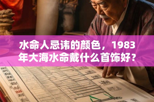 水命人忌讳的颜色，1983年大海水命戴什么首饰好？