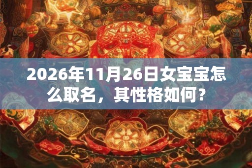 2026年11月26日女宝宝怎么取名，其性格如何？
