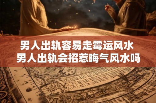 男人出轨容易走霉运风水 男人出轨会招惹晦气风水吗