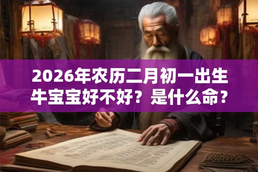 2026年农历二月初一出生牛宝宝好不好?是什么命? 2026年农历二月初一出生牛宝宝好不好?是什么命?
