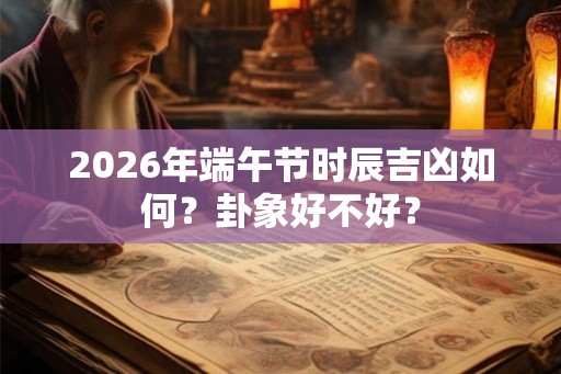 2026年端午节时辰吉凶如何?卦象好不好? 2026年端午节时辰吉凶如何?卦象好不好?