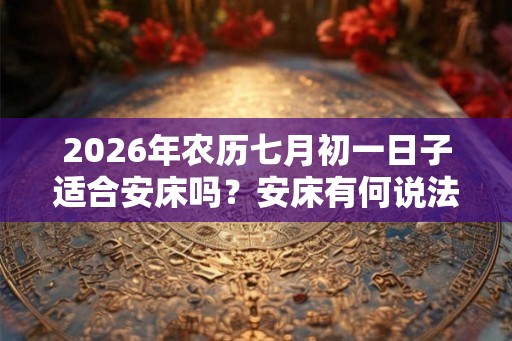 2026年农历七月初一日子适合安床吗？安床有何说法？