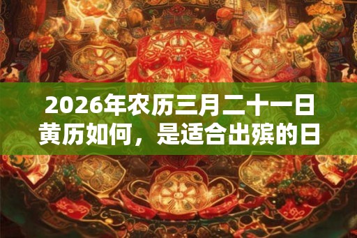 2026年农历三月二十一日黄历如何，是适合出殡的日子吗？