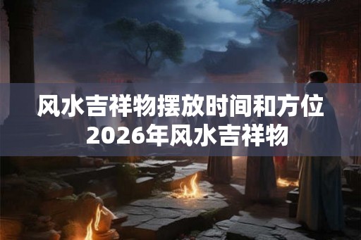 风水吉祥物摆放时间和方位  2026年风水吉祥物
