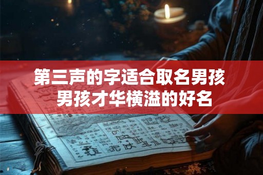 第三声的字适合取名男孩  男孩才华横溢的好名